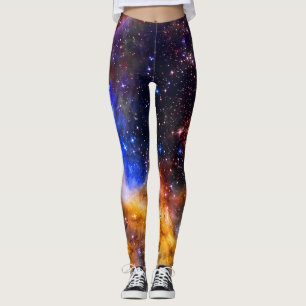 Westerlund 2 in Carina Constellation Space Picture Leggings