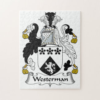 Westerman Family Crest Jigsaw Puzzle
