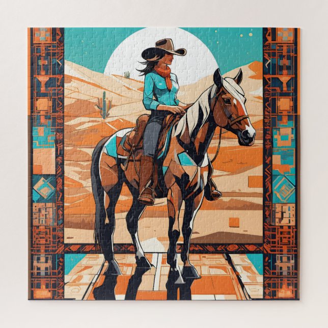 Western Adventurer 4 Jigsaw Puzzle (Vertical)