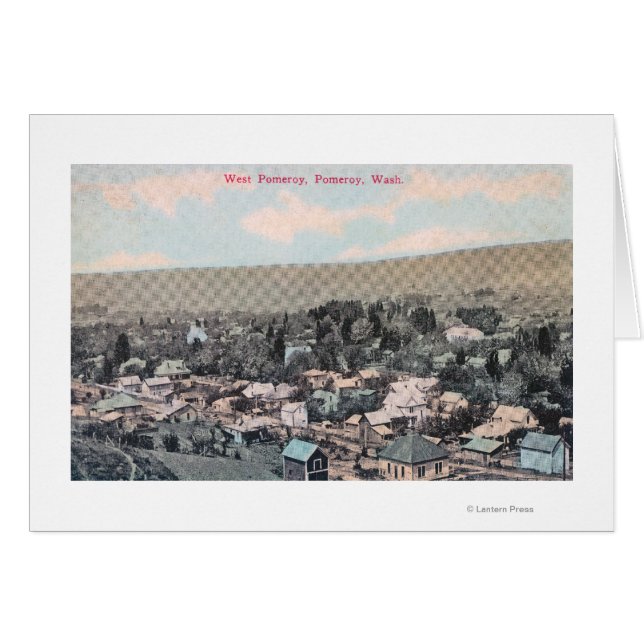 Western Aerial of Town (Front Horizontal)