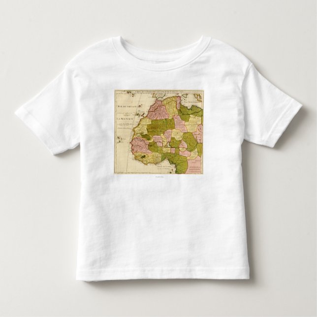 Western AfricaPanoramic MapWestern Africa 3 Toddler T-Shirt (Front)