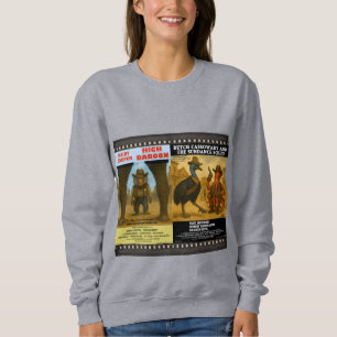Western Animal Movie Poster Parody Sweatshirt