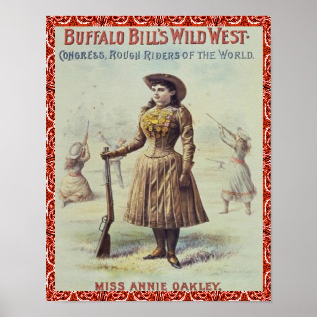 Western Annie Oakley Poster (Front)