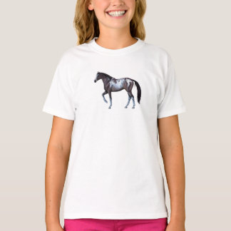 Western Appaloosa Horse, running - T-Shirt