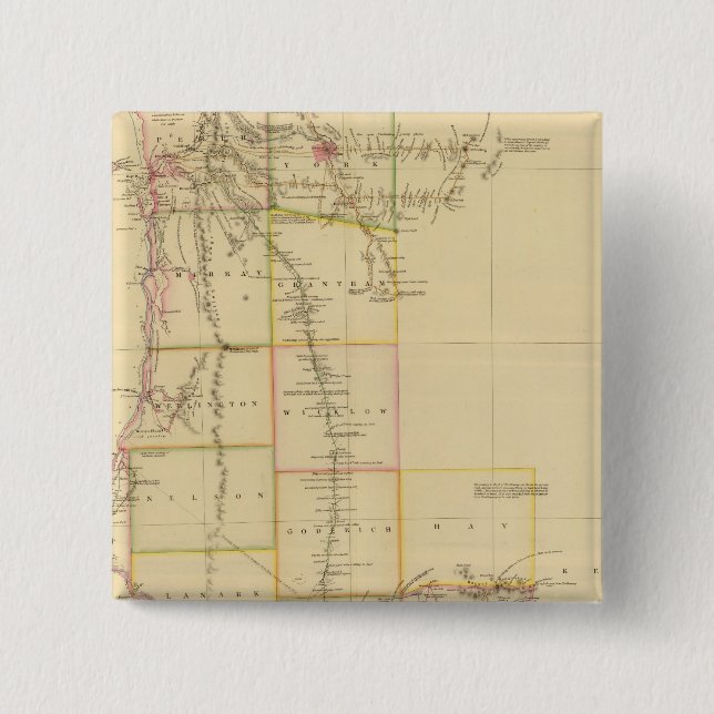 Western Australia 15 Cm Square Badge (Front)