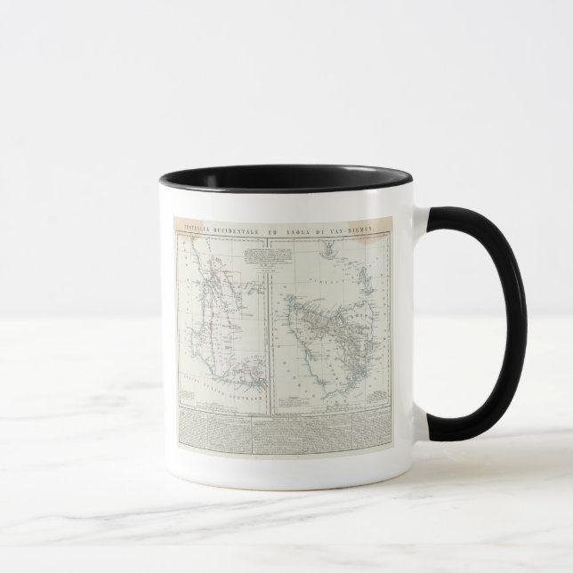 Western Australia and Tasmania Mug (Right)