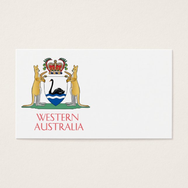 Western Australia coat of arms (Front)