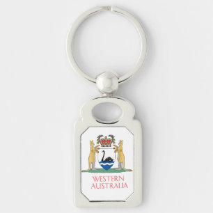 Western Australia coat of arms Key Ring