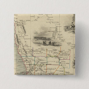 Western Australia, Swan River 15 Cm Square Badge