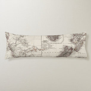 Western Australia Tasmania and New Zealand Body Cushion