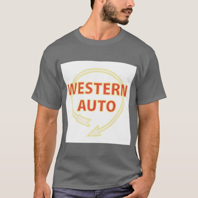 western auto signkc T-Shirt (Front)