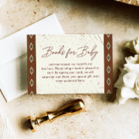 Western Aztec, Rustic Boho Books For Baby