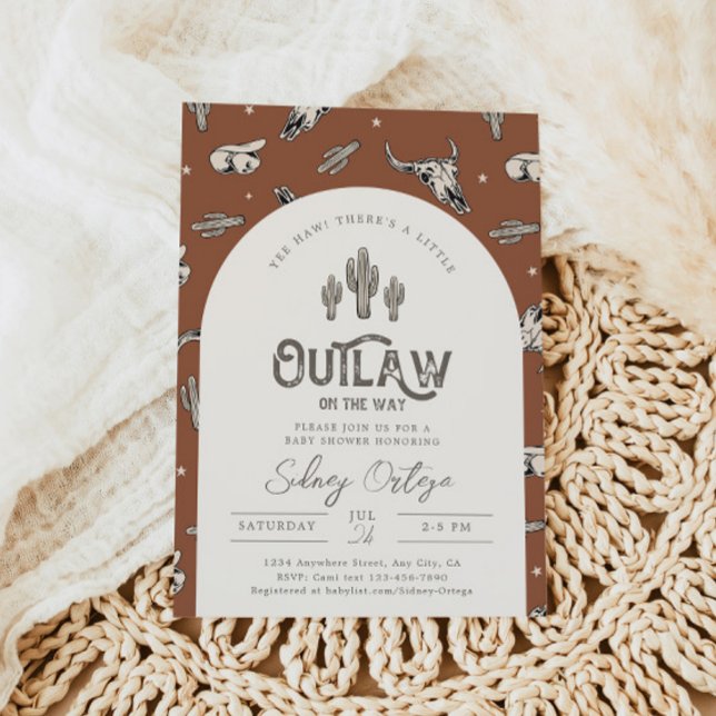 Western Baby Shower Invitation (Creator Uploaded)