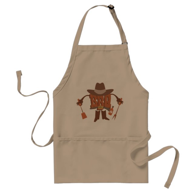 Western BBQ Apron (Front)