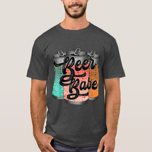 Western beer babe Country Music Leopard print T-Shirt