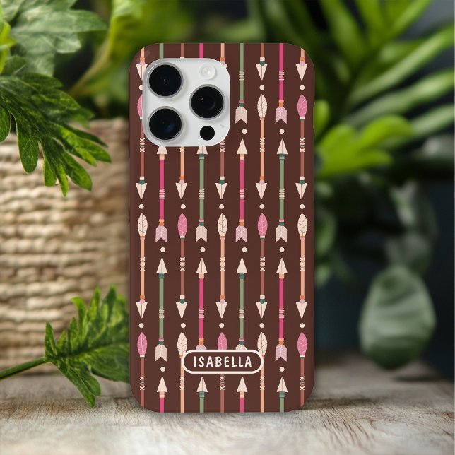 Western Boho Arrows Desert Cowgirl Personalised Case-Mate iPhone Case (Creator Uploaded)