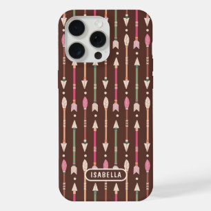 Western Boho Arrows Desert Cowgirl Personalised iPhone 15 Pro Max Case