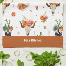 Western Boho Kitchen Towels