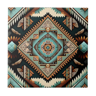 Western Boho Pattern Tile