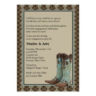 Western Theme Invitation Templates, 2,000 Western Theme Invitations