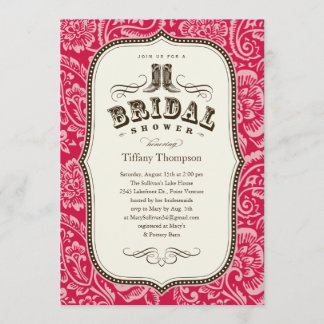 Western Bridal Shower Invitations