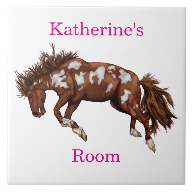 Western Bronco Room  Tile (Front)