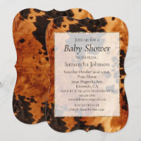 Western Brown Cowhide 