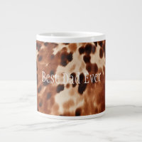 Western Brown White Black Animal Cowhide