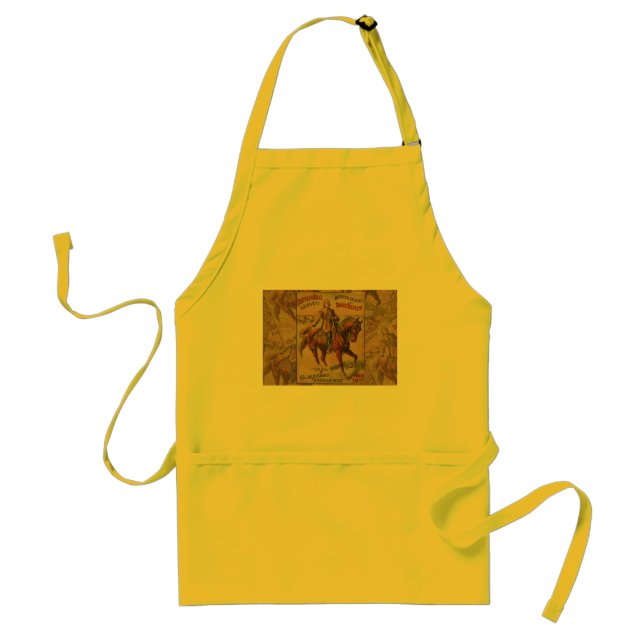 Western Buffalo Bill Wild West Standard Apron (Front)