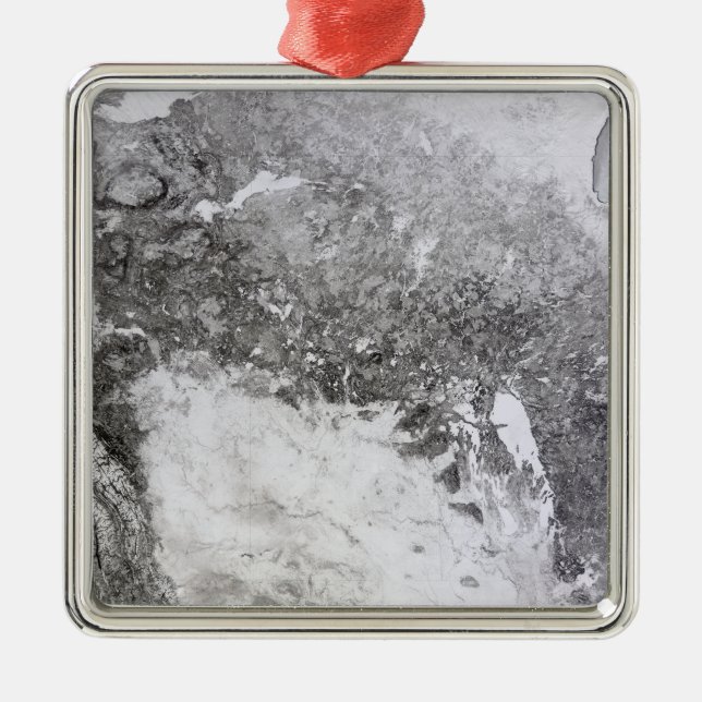 Western Canada Metal Tree Decoration (Front)