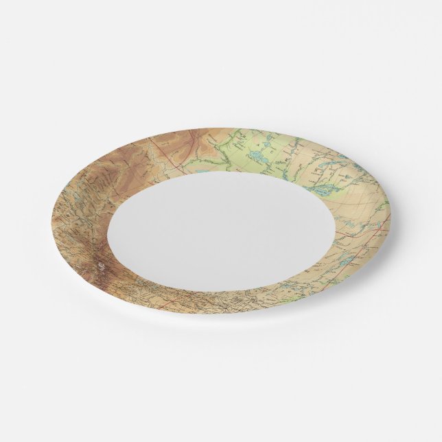 Western Canada Paper Plate (Angled)