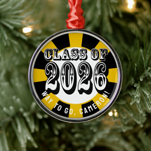 Western Class of 2026 Graduation Metal Tree Decoration (Tree)