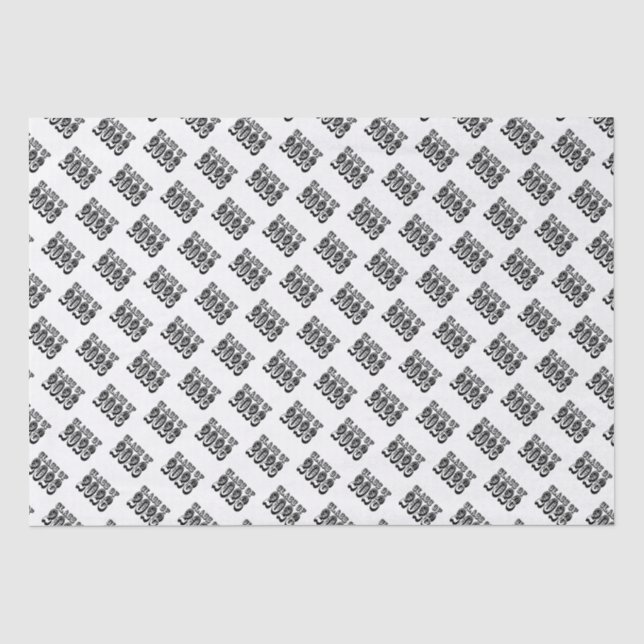Western Class of 2026 Graduation Tissue Paper (Front)