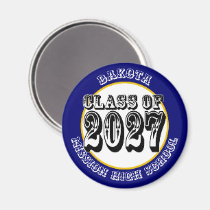 Western Class of 2027 Graduation Magnet