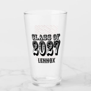Western Class of 2027 Photo Graduation Glass