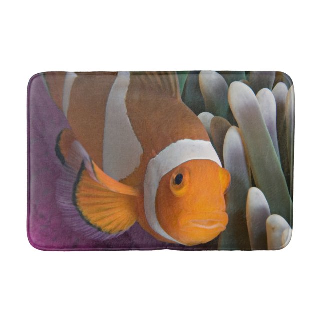 Western Clown Anemone Fish Bath Mat (Front)