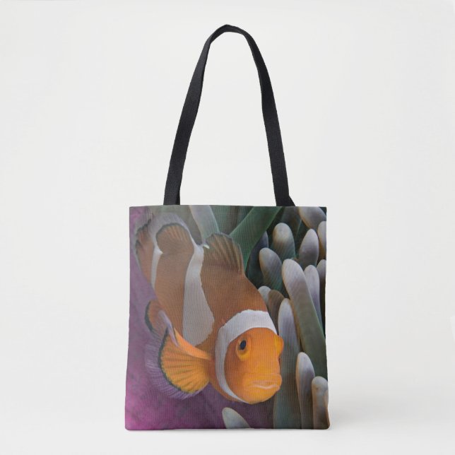 Western Clown Anemone Fish Tote Bag (Front)