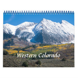 Western Colorado Photo Calendar