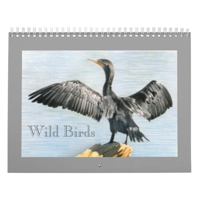 Western Colorado Wild Birds Calendar (Cover)