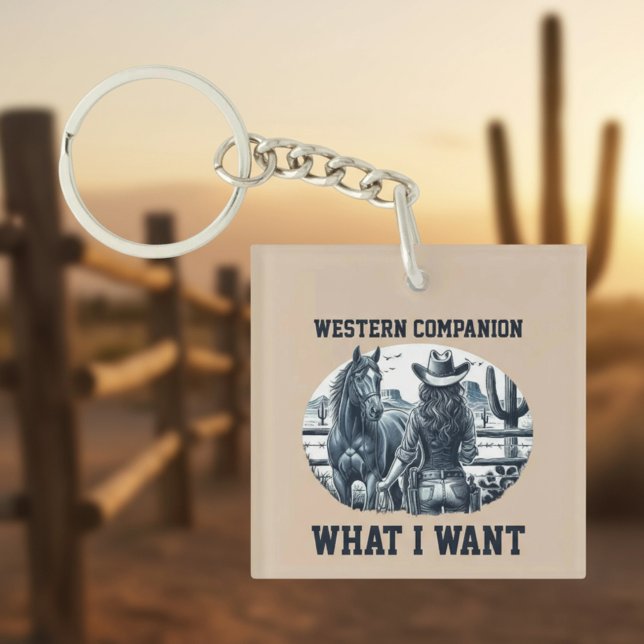 Western Companion Key Ring (Creator Uploaded)