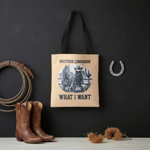Western Companion Tote Bag