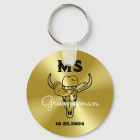 Western Country Cowboy Wedding Monogram Groomsmen