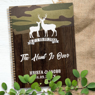 Western Country Deer The Hunt Is Over Wedding Planner