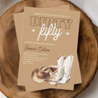 Western Country Dirty Fifty 50th Birthday Party