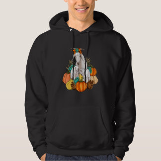 Western Country Goat Family Fall Pumpkin Fall Autu Hoodie