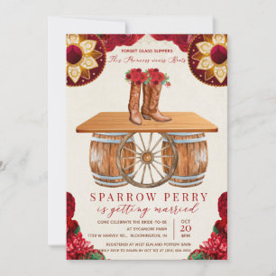 Western Country Rustic Birthday Invitation