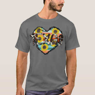 Western Country Serape Sunflower Teas Home State G T-Shirt