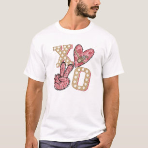 Western Country Xoxo Hugs and Kisses T-Shirt