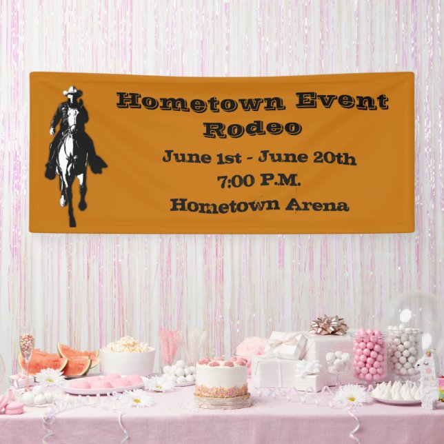 Western Cowboy Banner (Party)