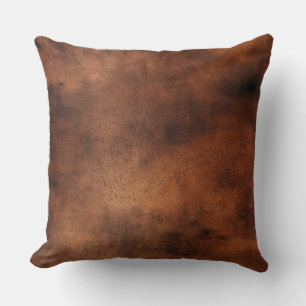 Western Cowboy Brown Cushion